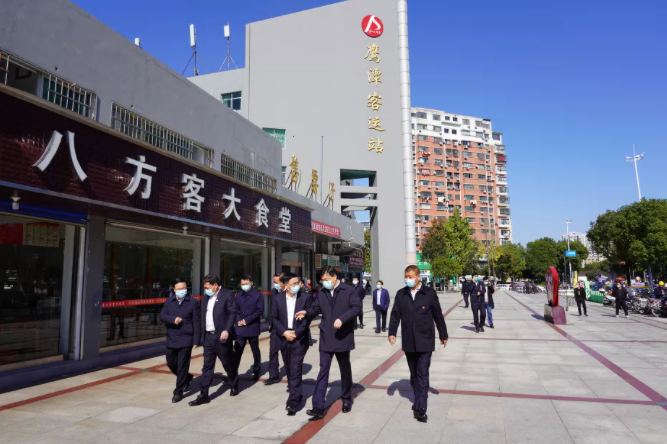 一線報(bào)道 || 張子建一行檢查指導(dǎo)鷹潭長運(yùn)客運(yùn)站疫情防控工作