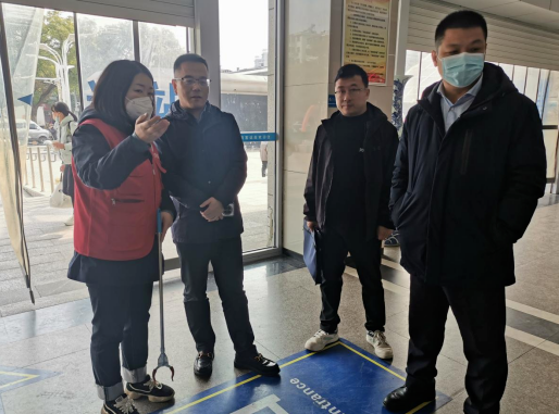 都市城際公交：南昌交投集團交叉檢查組督導徐坊客運站安全生產、文明創(chuàng)建工作