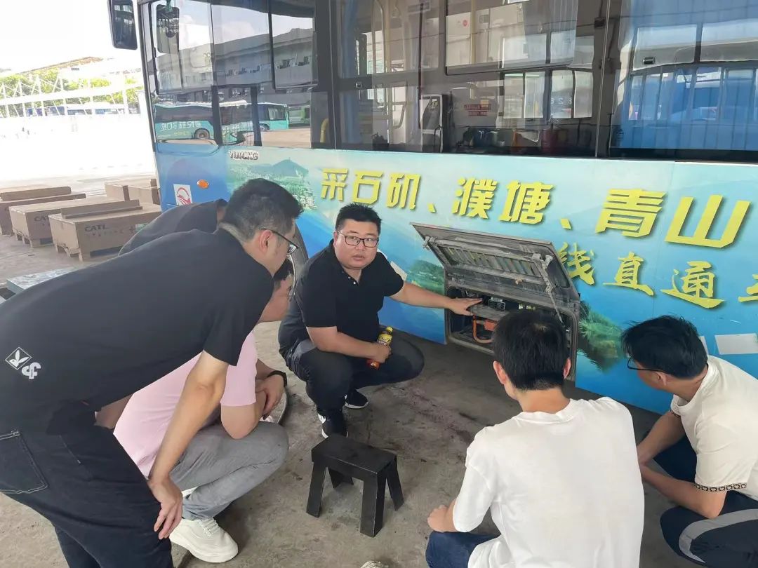 馬鞍山長(zhǎng)客：開展新能源車輛防火防電防水檢查及培訓(xùn)活動(dòng)