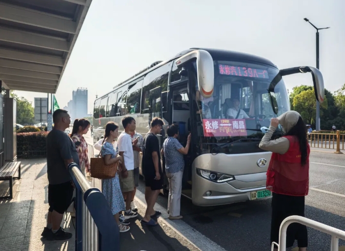 九江長運：票價5元！永修至南昌139城際公交新線路正式開通！