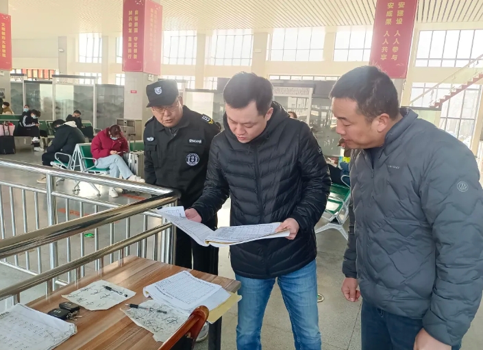 馬鞍山長客:對春運期間安全生產(chǎn)工作進行督導(dǎo)檢查