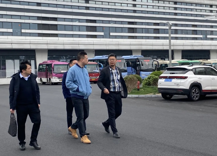 九江長運：廬山市政府領(lǐng)導(dǎo)檢查廬山市客運站場清明節(jié)前安全工作