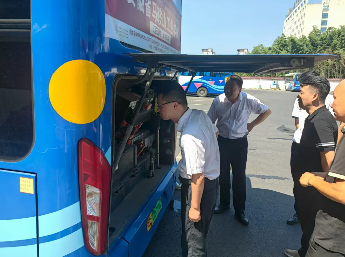 馬鞍山長客：督導(dǎo)一線子公司安全生產(chǎn)